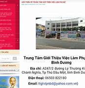 Số Điện Thoại Trung Tâm Giới Thiệu Việc Làm Tỉnh Vĩnh Phúc